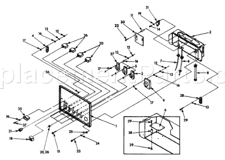Page A Diagram and Parts List for 9862-1  Briggs and Stratton Generator